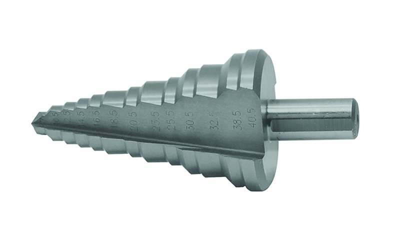 Trinbor 740,5 mm HSS bor til metal, plast og pladearbejde