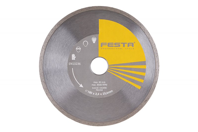 FESTA 180mm diamantklinge fuld
