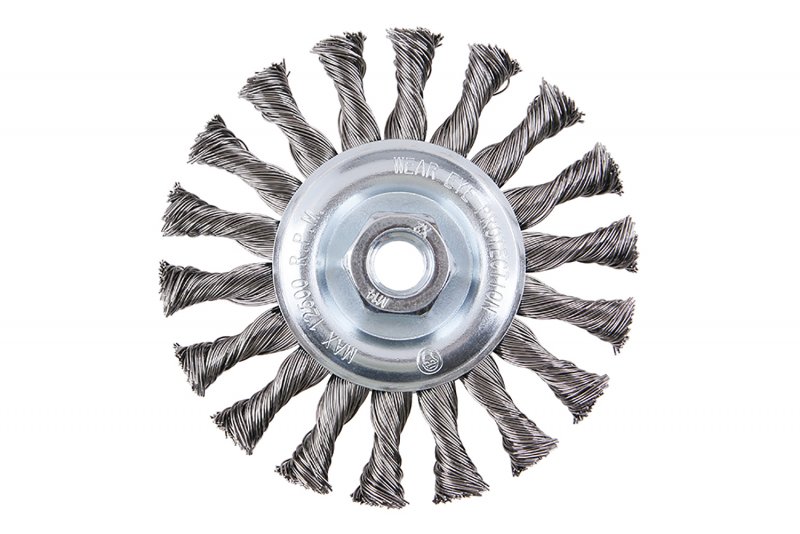 Hjulbørste knyttet 115 FESTA