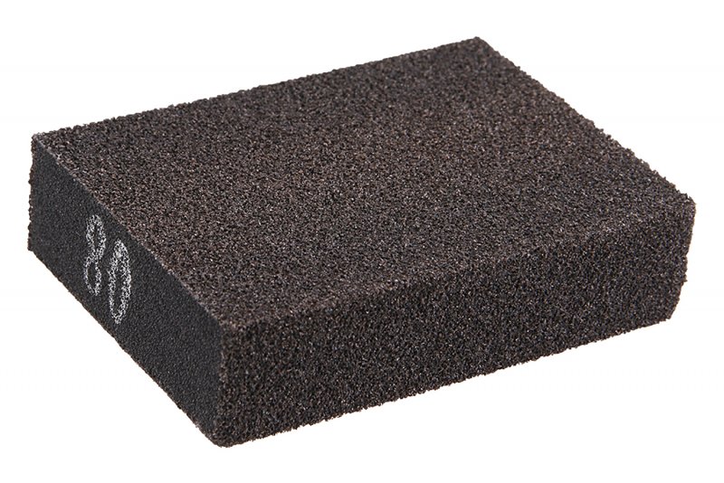 Slibesvampblok 100x70x25 gr.80