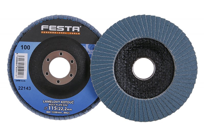Multiplade skive 115mm gr.100 FESTA