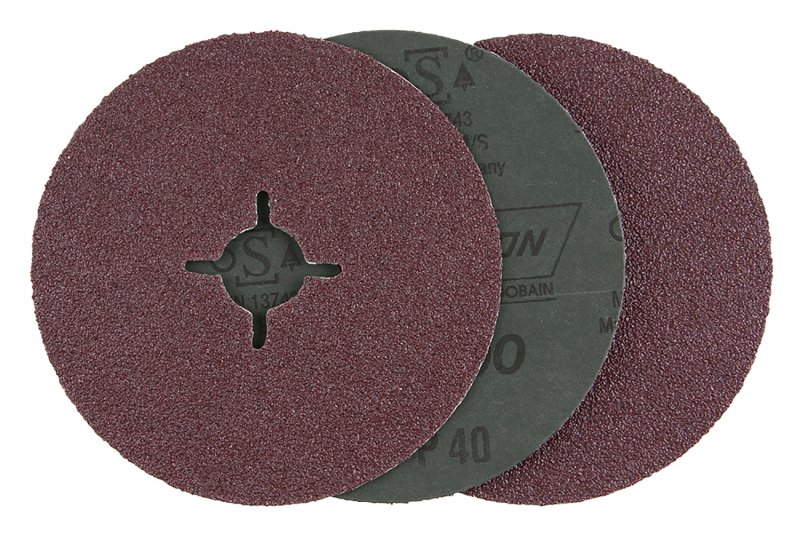 Fiberskive 125/40/3 stk