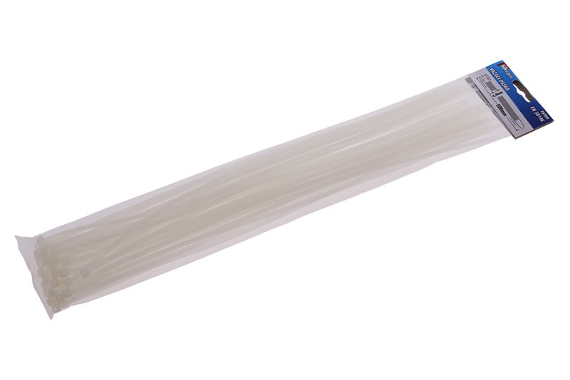 Kabelbindere 500x4,8mm 50 stk Hvid