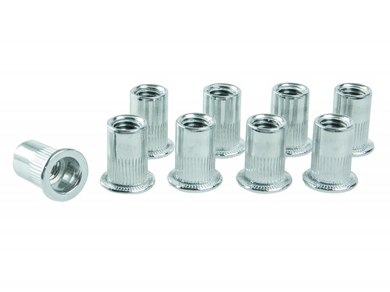 Møtrik DIN 934 Zn M4 100stk