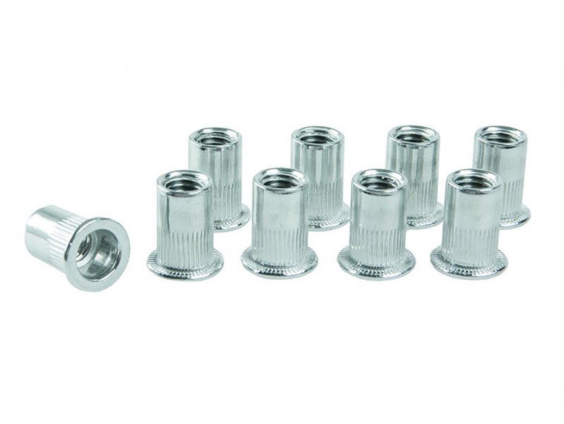 Møtrik DIN 934 Zn M4 100stk