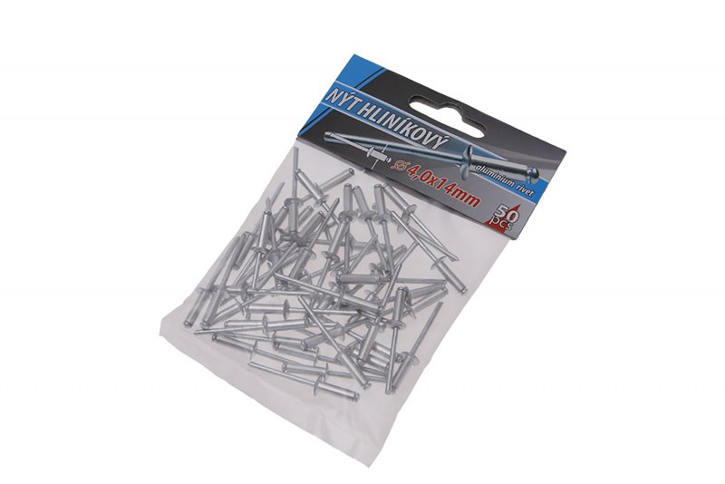 Aluminiumsnitter 4,0x14mm, 50 stk