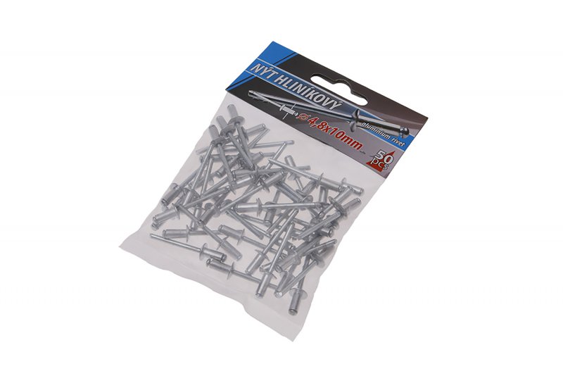 Aluminiumsnitter 4,8x10mm, 50 stk