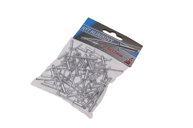 Aluminiumsnitter 4,8x12mm, 50 stk