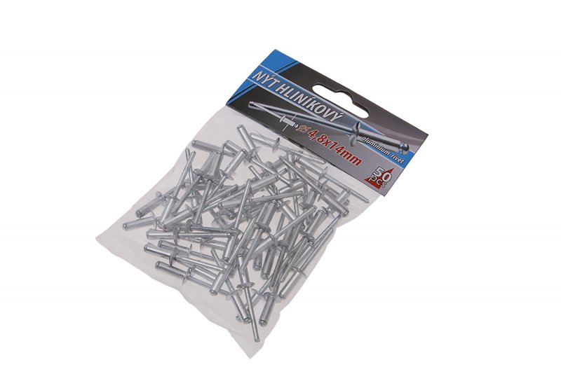 Aluminiumsnitter 4,8x14mm, 50 stk