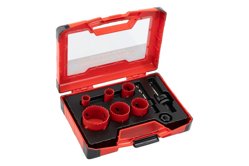 HSS BI-METAL hulsavsæt 9 stk til træ og metal