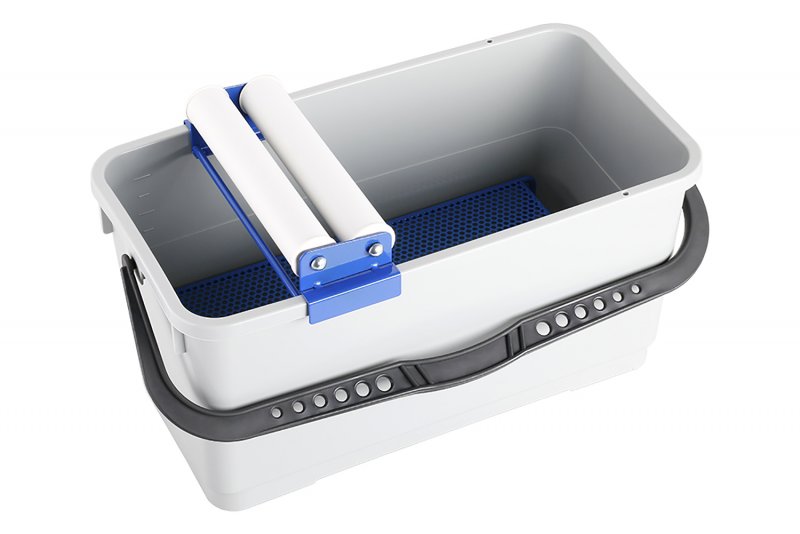 Vaskesæt - kar 22l, gitter, ruller