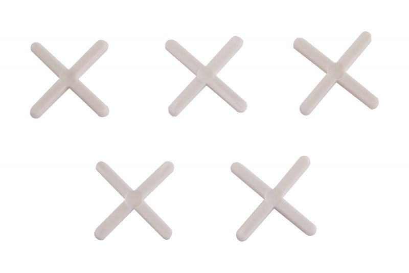 Flisekryds 2,5 mm plastkryds til fliser (200 stk.)