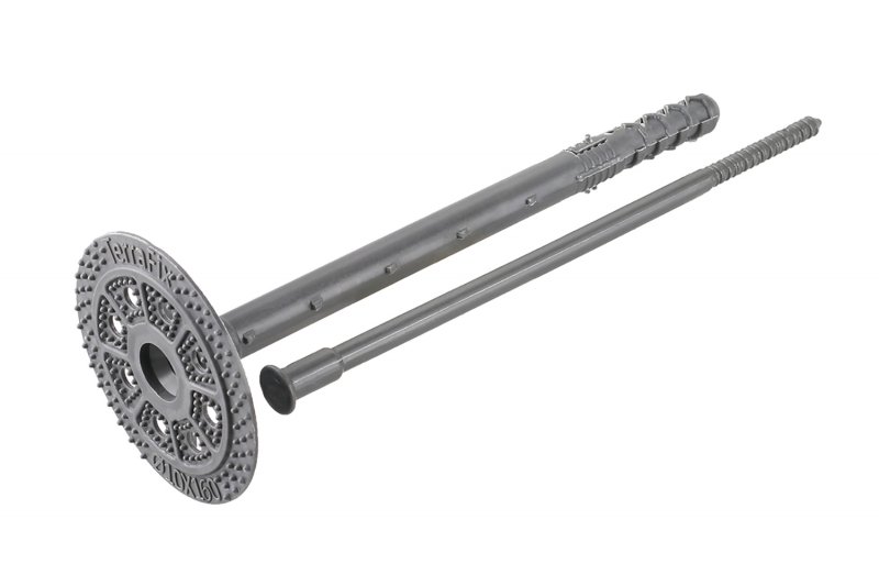 Facadestik / isoleringsdyvel 10 × 160 mm 100 stk