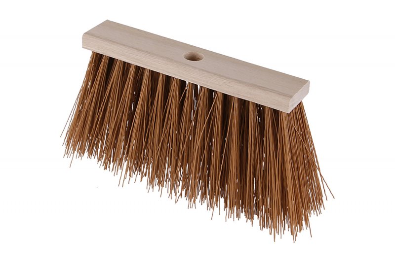 Koste hoved 25 cm med skaft 120 cm