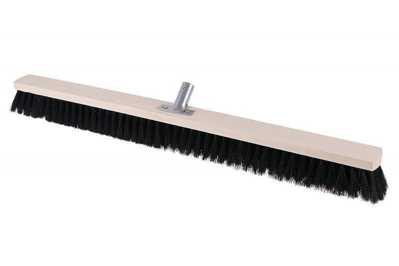 Kostehoved 80 cm halkost i træ med PET/gummi børster