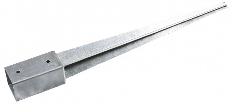 Stangankre 91x91x750mm th. 1,8 mm