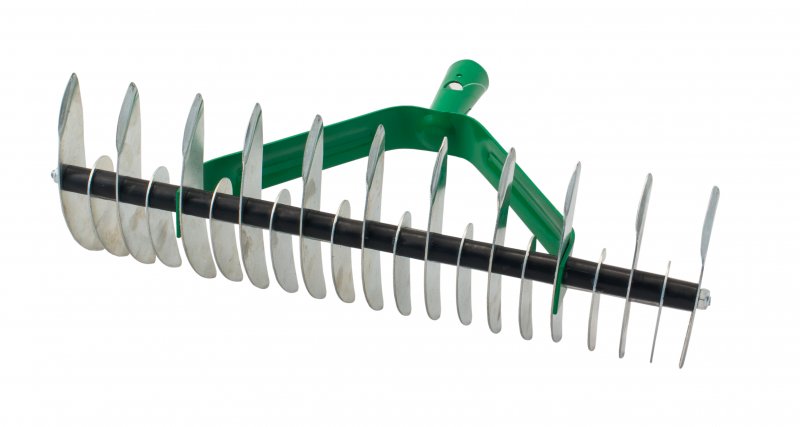 Plænelufter rive manuel belufter til græsplæne